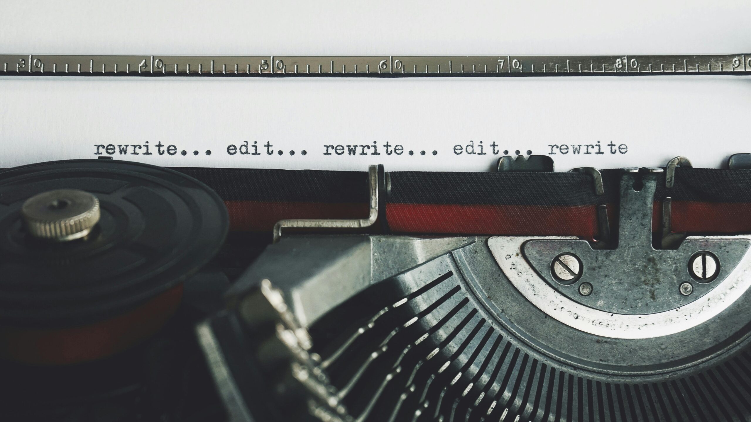 Typewriter Writeandrevise Pexels Suzyhazelwood 3631711 Scaled